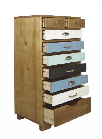 Комод Aquarelle Birch 9 ящиков