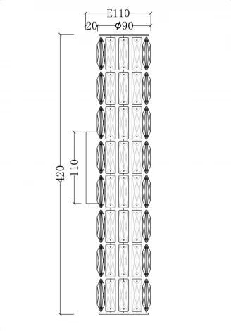 Настенный светильник Maytoni Talento DIA008WL-02CH (220V)