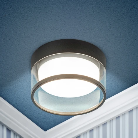 Встраиваемый точечный светильник ЭРА KL82 BK (220V, круглые)