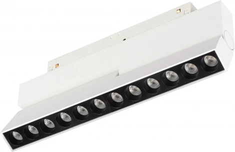 светильник магнитный MAG-ORIENT-DOTS-FOLD-S230-12W Day4000 (WH, 30 deg, 48V) (Arlight, IP20 Металл) 045034