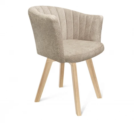 Стул Sheffilton SHT-ST42-1/S183 милк/прозрачный лак 1185212403