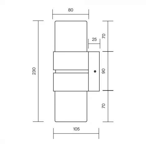 Настенный светильник светодиодный Maytoni Torris MOD505WL-L12BS3K
