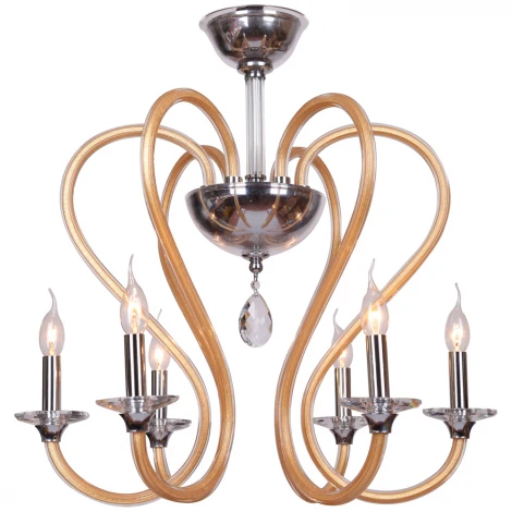 Потолочная люстра IDLamp Jiustina 479/6-Dorato