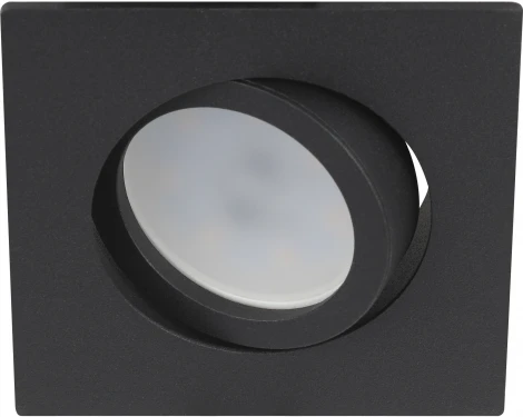 Встраиваемый точечный светильник ЭРА KL87 BK (12V)