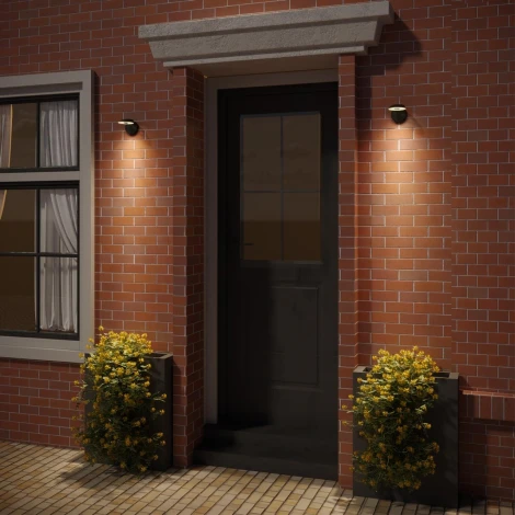 Настенный уличный светильник Novotech Elegance 359405 черный IP54 LED 4W 220V 4000K 380Лм