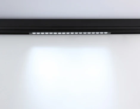 Трековый светильник магнитный светодиодный диммируемый Ambrella TRACK SYSTEM GL1314 (регулировка яркости, 220V, пульт управления, управление смартфоном, умный дом - LampSmart)