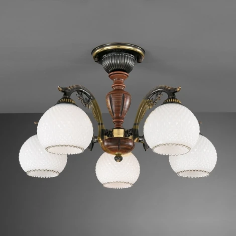 Потолочная люстра Reccagni Angelo 8630 PL 8630/5 (220V)