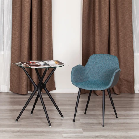 Кресло VALENTINO (mod. PC45-2) Tetchair (Бирюзовый,Серый,Черный).