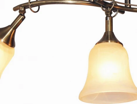 Потолочная люстра IDLamp Paolina 851/3PF-Oldbronze