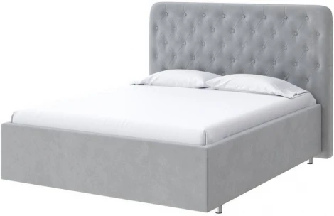 PROxSON Кровать Classic Large (Ткань: Велюр Monopoly Ниагара (960)) 90x190