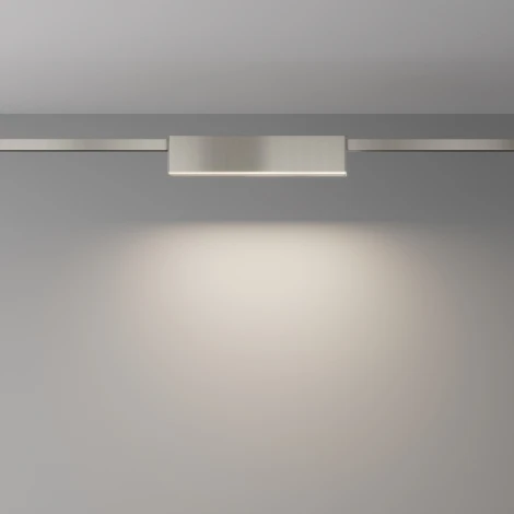 Трековый светильник светодиодный, магнитный модульный 12W 24V Maytoni Basis TR151-1-12W4K-PT