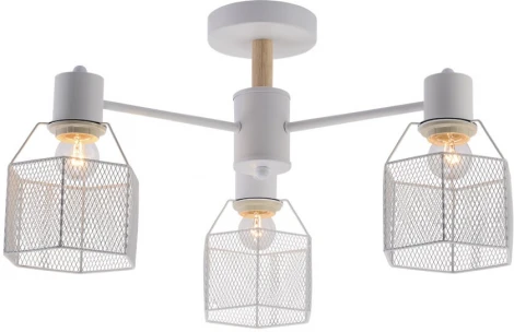 Потолочная люстра на штанге Seven Fires Lauri SF3388/3C-WT-WD