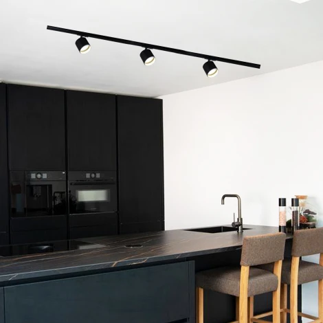 Трековый светильник однофазный Reluce 53022-9.3-001IL GX53 BK (220V)