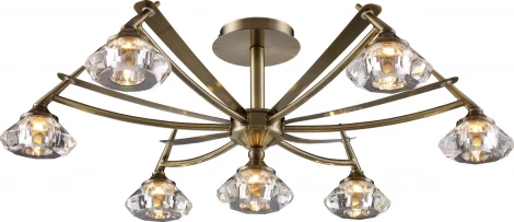 Потолочная люстра N-Light 907 907-07-53 antique brass