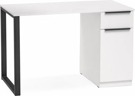Письменный стол Бэтти Лофт (Бэтти Лофт 116х60х75 белый / черный матовый) Notta арт.564718