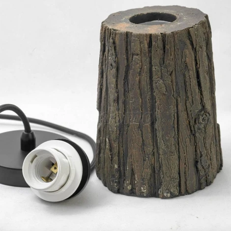 Подвесной светильник Lussole Loft Hauppauge GRLSP-9862 (220V, на проводе, природа, IP21)