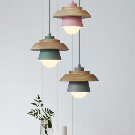 Подвесной светильник Eco розовый ImperiumLoft Eco1 (178164-26)