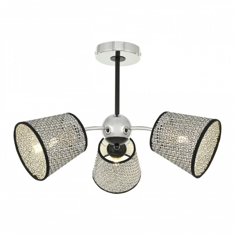 Потолочная люстра на штанге Arte Milano Napoli-320007 320007/3 CR.BK (220V)