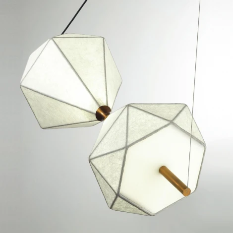 Подвесной светильник верт/горизонт. Odeon Light Sand Glass 7090/10L металл/ткань 4000K 220V (LED, на тросе)
