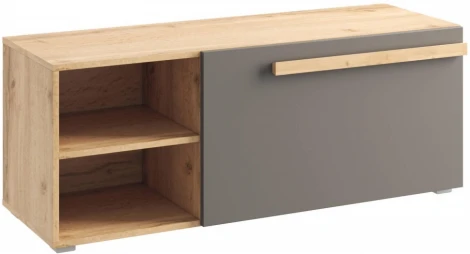 ТВ-тумбы Woodville Чернин 1200 дуб вотан / графит