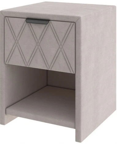 PROxSON Тумба Side (Ткань: Рогожка Тетра Бежевый) 44x45