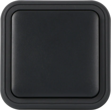 Рамка с клавишей для скрытой установки переключателя одиночный, цвет антрацит, IP55, серия W55 Donel W55 DIP60628