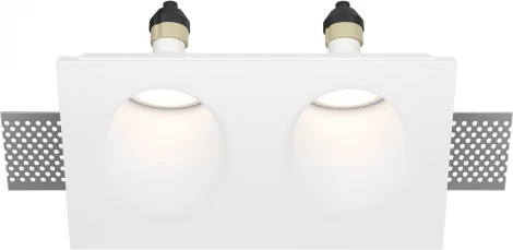 Встраиваемый светильник Gyps Modern GU10 2x35Вт Maytoni Technical DL002-1-02-W