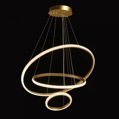 Подвесной светильник с пультом светодиодный De City Оскар 510012603 (кольцо)