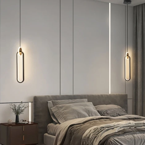 Подвесной светильник Randall B Black Imperiumloft Randall01 (232607-23) (LED, 220V, на проводе)