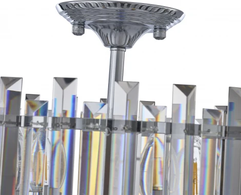 Потолочная люстра на штанге Arte Milano Sorrento-5209 375209/5/80/390 CR (220V, круглые)