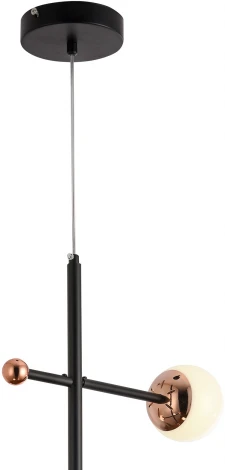 Подвесной светильник Natali Kovaltseva Loft Led LAMPS 81338 GOLD BLACK (220V, на тросе, шарики)