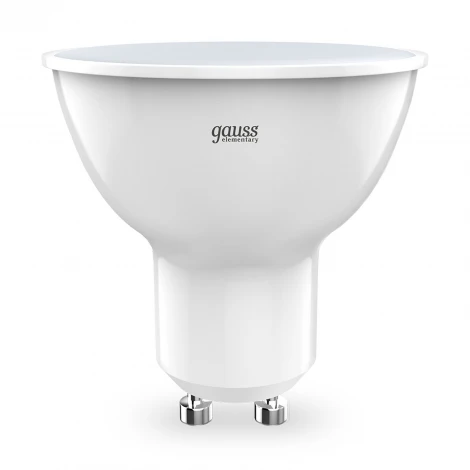 Лампочка светодиодная GU10 8W 220В Gauss 10135202