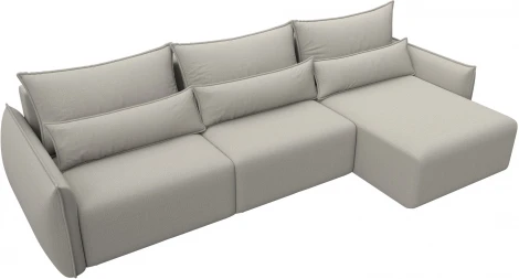 Диван угловой Лига-051 НПБ Лонг угол универсальный Лига Диванов (Рогожка) арт.128659