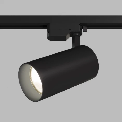 Трековый светильник однофазный 220V Denkirs Solid Koper DK6456-BK (LED)