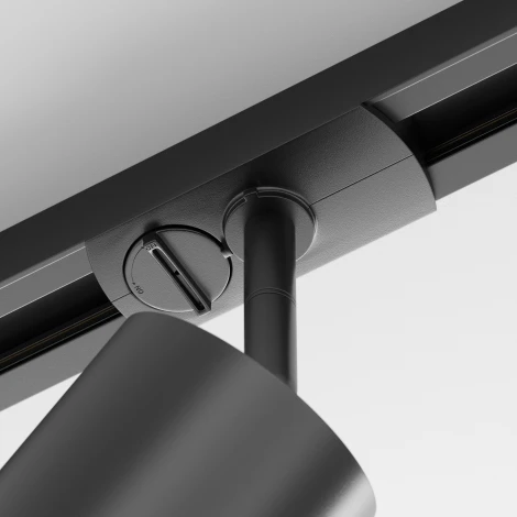 Трековый светильник Orlo Unity 3000K 5Вт 120° LED (однофазный) Maytoni Technical TR085-1-5W3K-B (220V, круглые)