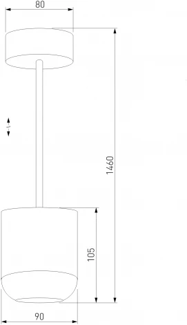 Подвесной светодиодный светильник Elektrostandard Onde 50249 LED 15W 4000K белый (220V, на проводе, круглые)