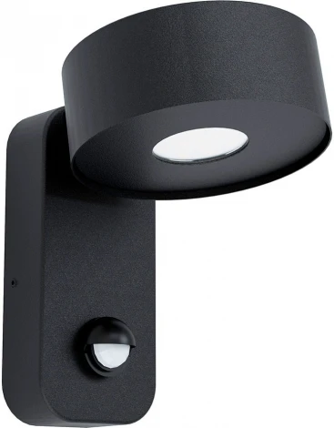Настенный уличный светильник Eglo Palosco 98738 (LED, 220V, датчик движения, круглые, IP44)