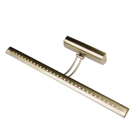 Подсветка для картин Uniel ULT-F34-7W/4000K IP20 ANTIQUE BRASS (LED, 220V, выключатель)