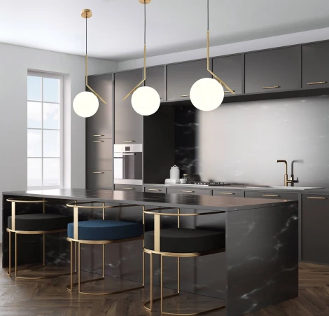 Подвесной светильник Lumina Deco Sorento LDP 1215-150 WT+GD