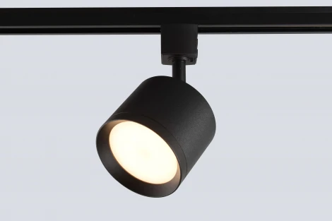 Трековый светильник однофазный 50W 220V Crystal Lux CLT 0.31 020 BK