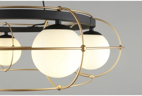 Подвесной светильник Aployt Mahot APL.317.03.06 (220V, на тросе, шарики, круглые)