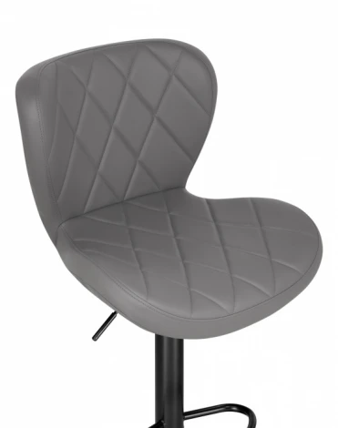 Барный стул Woodville Porch (Металл, Искусственная кожа/Черный) арт.15904