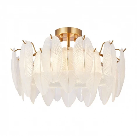 Потолочная люстра на штанге Arte Milano Rim 315009/D500 BS (220V, перо)