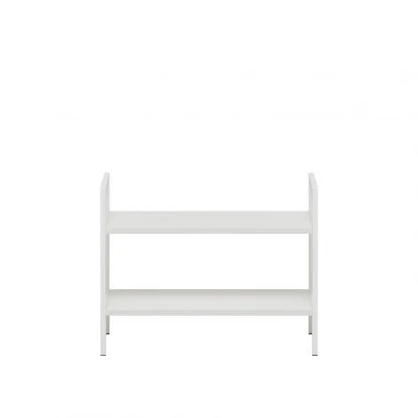 Стеллаж Leset Стилвуд 22 широкий, 2 полки 4687207095747 Металл, Белый