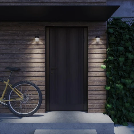 Настенный светильник уличный Novotech Estima 359291 STREET черный IP65 LED 7W 4000K 220V (круглые)