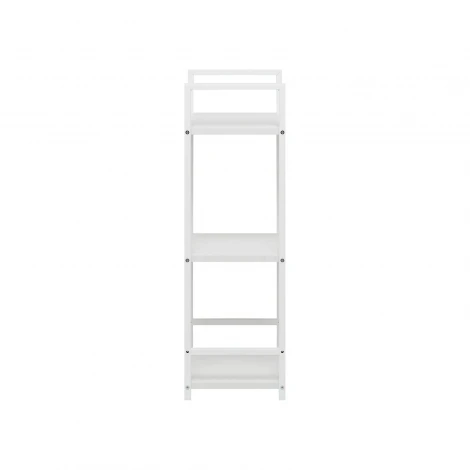 Стеллаж Leset Стилвуд 13 узкий, 3 полки 4687207095693 Металл, Белый