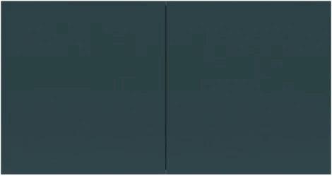 Розетка встраиваемая двойная с заземлением, шторками и крышкой (изумрудный) Systeme Electric AtlasDesign ATN000828