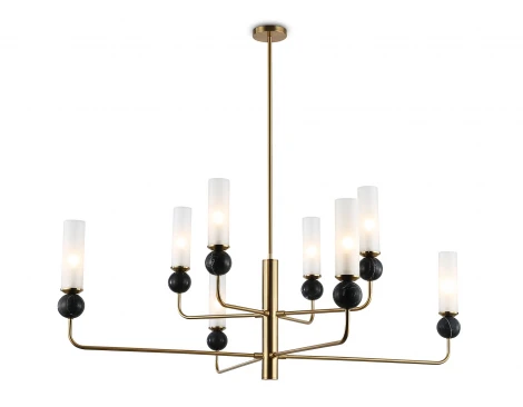 Потолочная люстра на штанге с мрамором Ambrella Ceramo Modern LH53264
