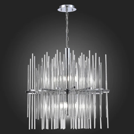 Подвесная люстра ST Luce Teramo SL1628.103.08 (220V, на цепи, круглые)