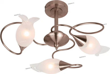 Потолочная люстра N-Light P-504 P-504/3 satin chrome